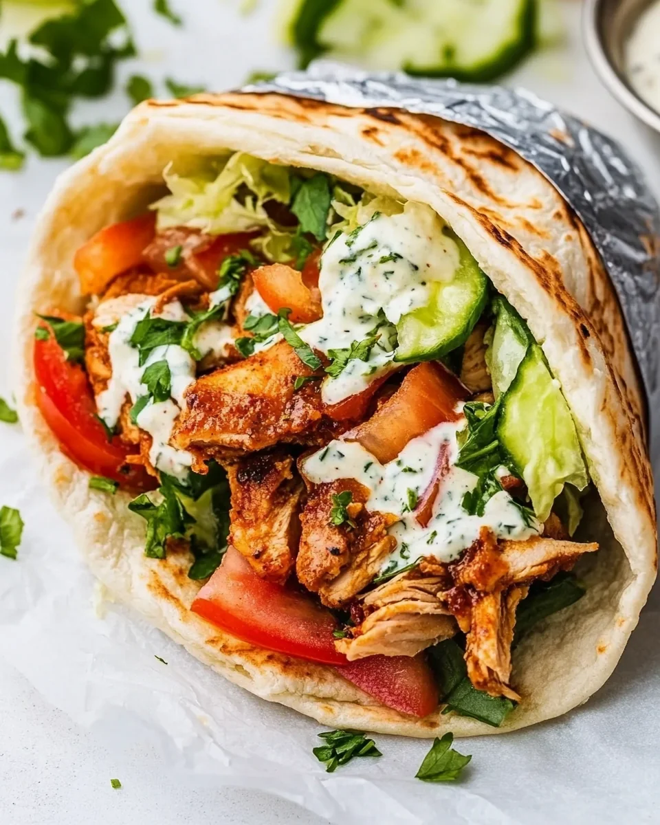 Delicious Homemade Chicken Gyros - additional image