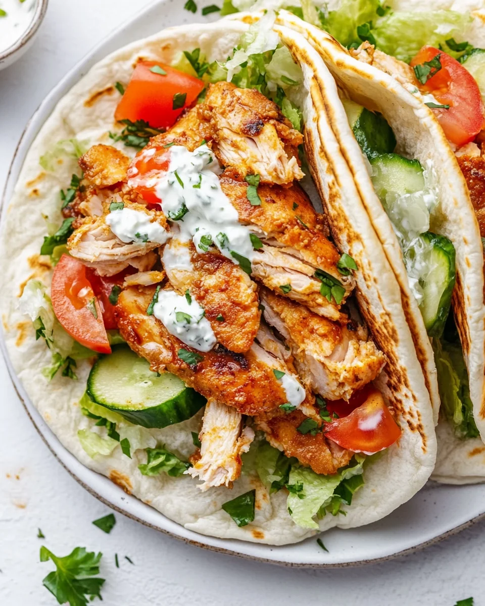 Delicious Homemade Chicken Gyros - additional image