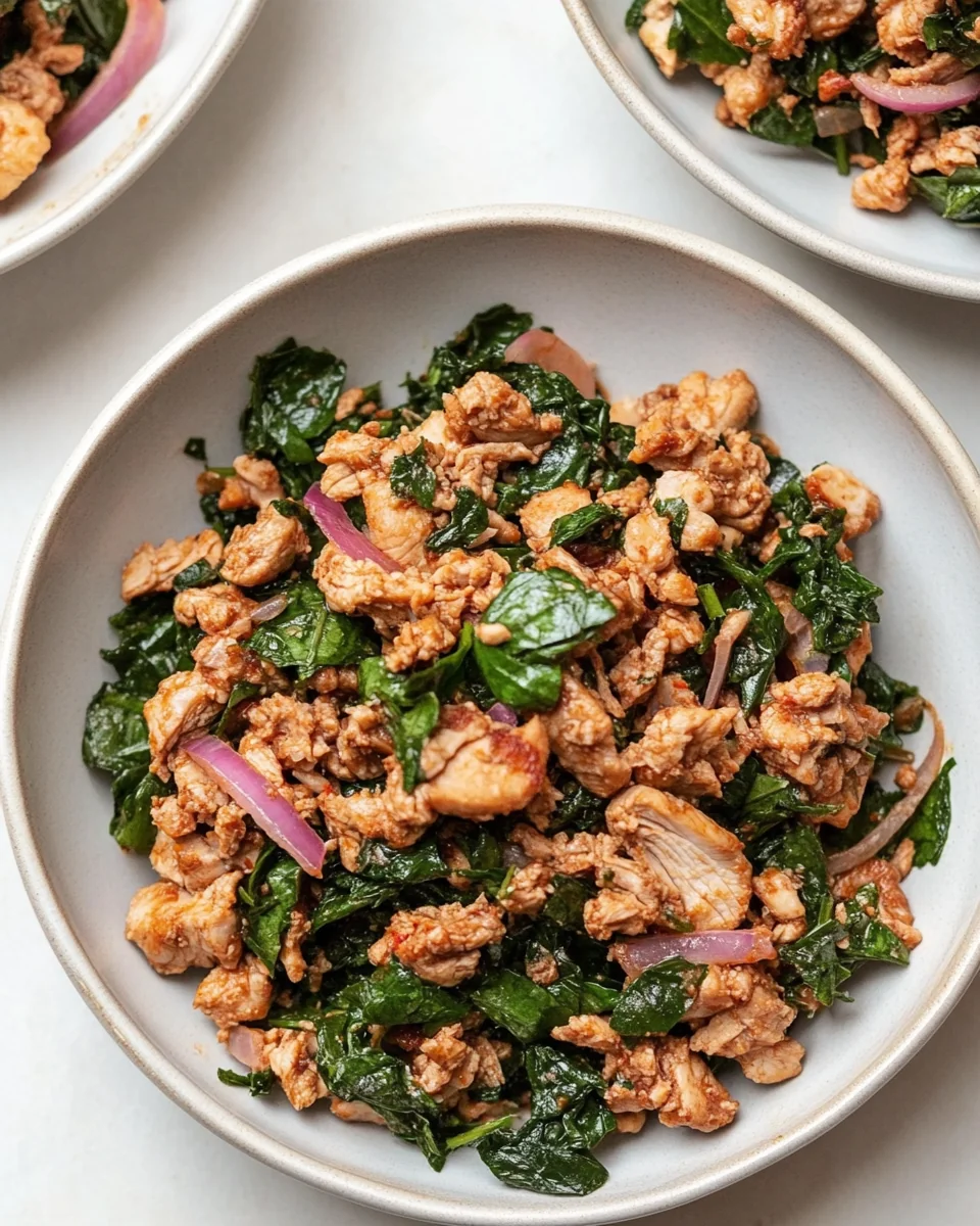 Healthy Chicken Larb Bowls With Fresh Flavors - additional image