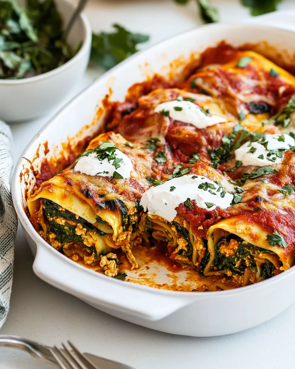 Delicious Homemade Chicken Lasagna Roll-Ups - additional image