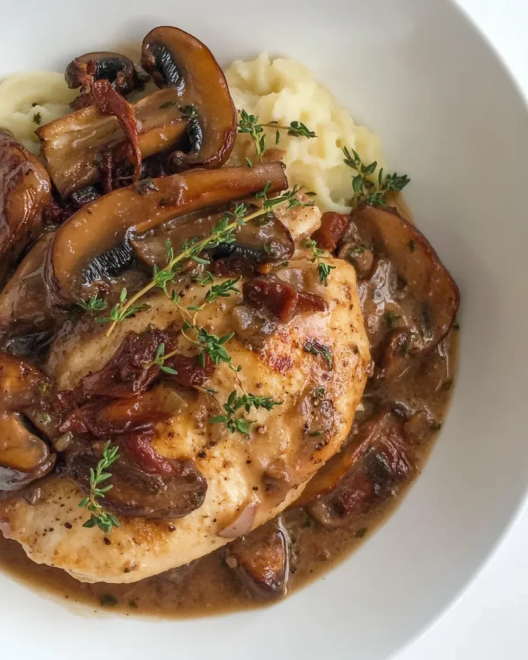 Creamy Chicken Mushroom Marsala for Cozy Nights