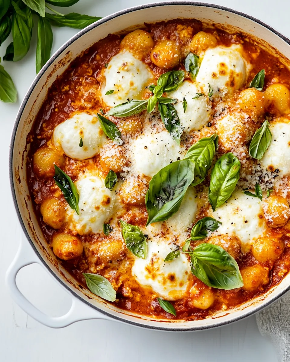 Creamy Chicken Parmesan Gnocchi Bake - additional image