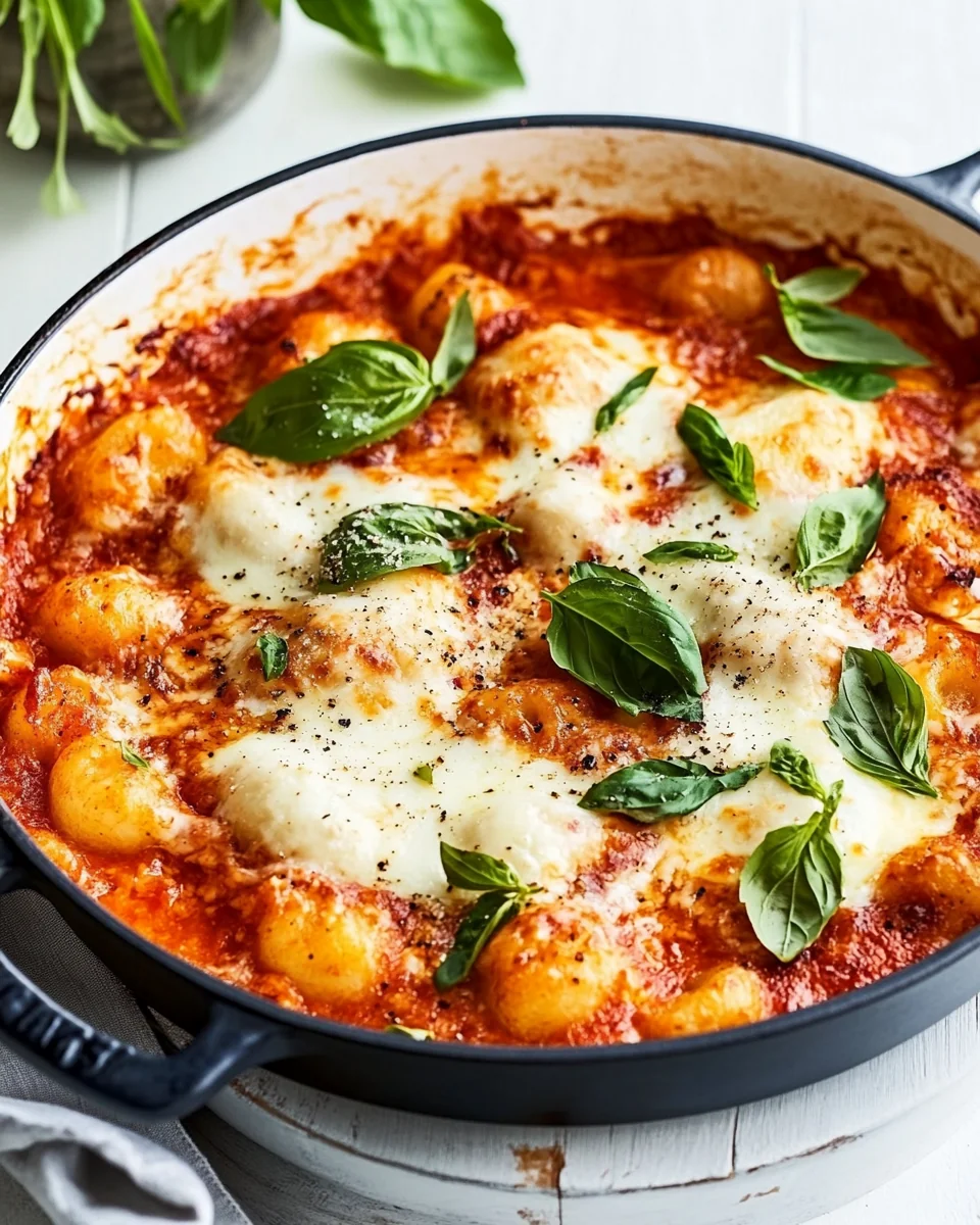 Creamy Chicken Parmesan Gnocchi Bake - additional image