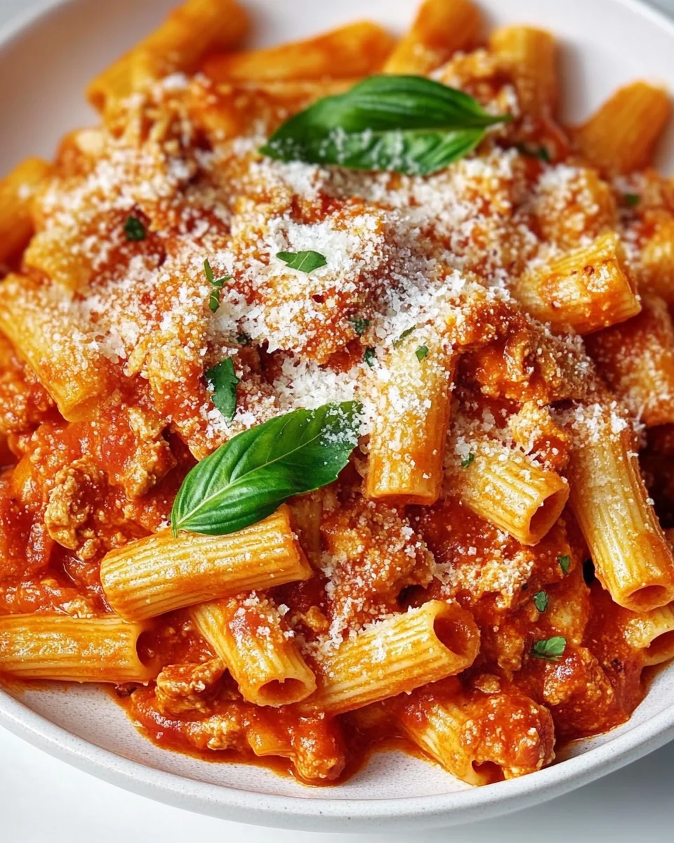 Creamy Chicken Rigatoni with Vodka Sauce - additional image