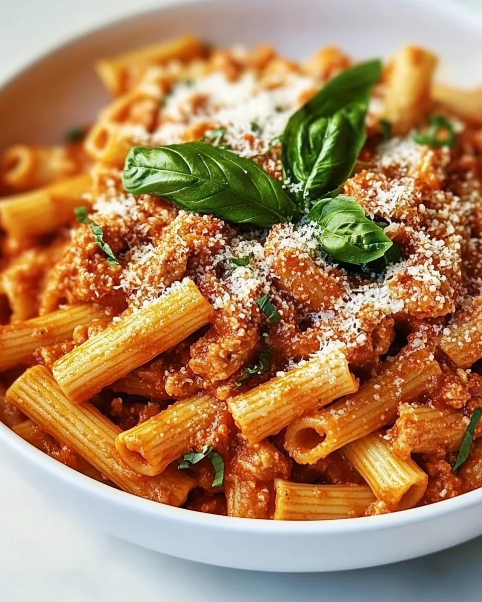 Creamy Chicken Rigatoni with Vodka Sauce - additional image