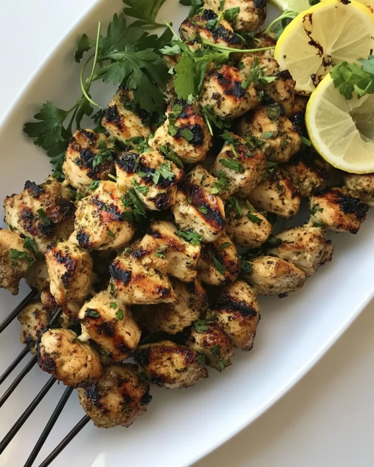 Perfect Homemade Chicken Shish Kabobs