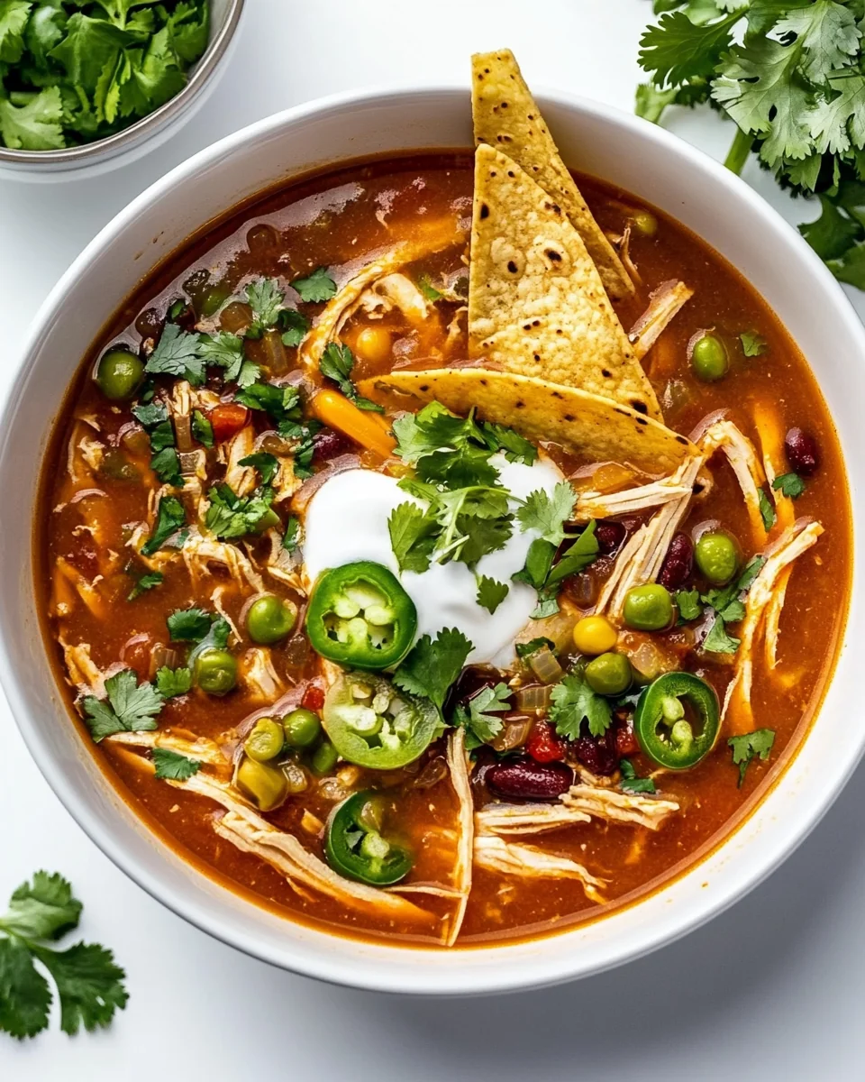 Homemade Chicken Tortilla Soup for Cozy Nights - additional image