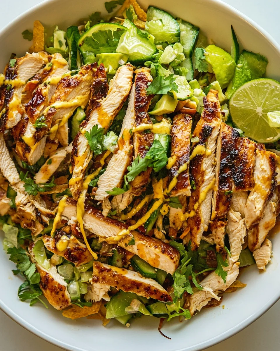 Fresh Chili Lime Chicken Salad - additional image