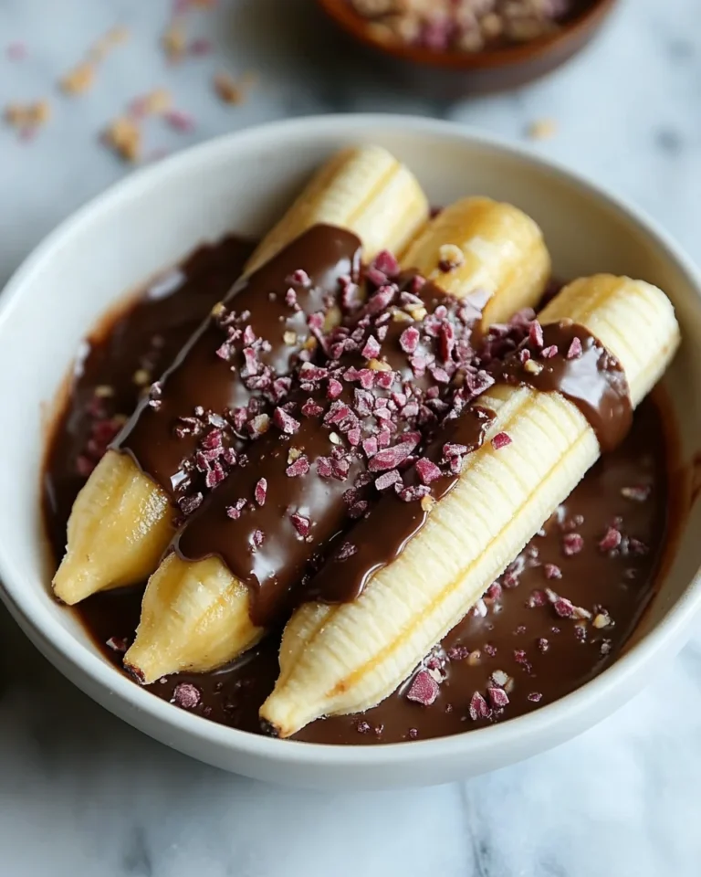 Easy No-Bake Chocolate Covered Bananas for a Kid-Friendly Treat