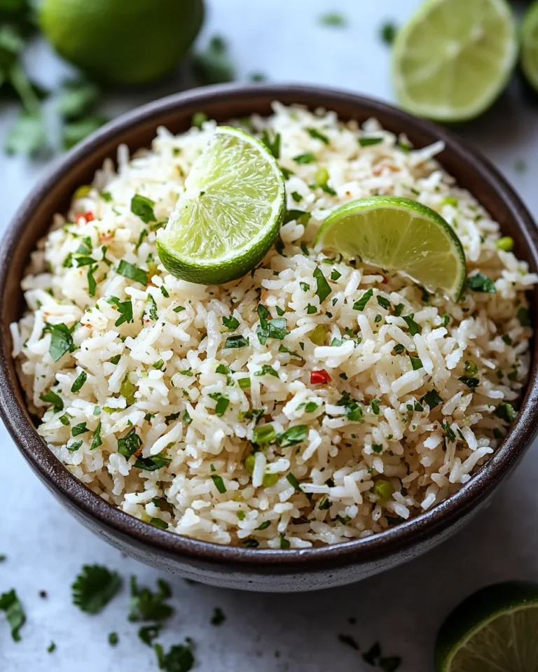 Easy Cilantro Lime Rice Recipe for a Flavor-Packed Weeknight Dinner