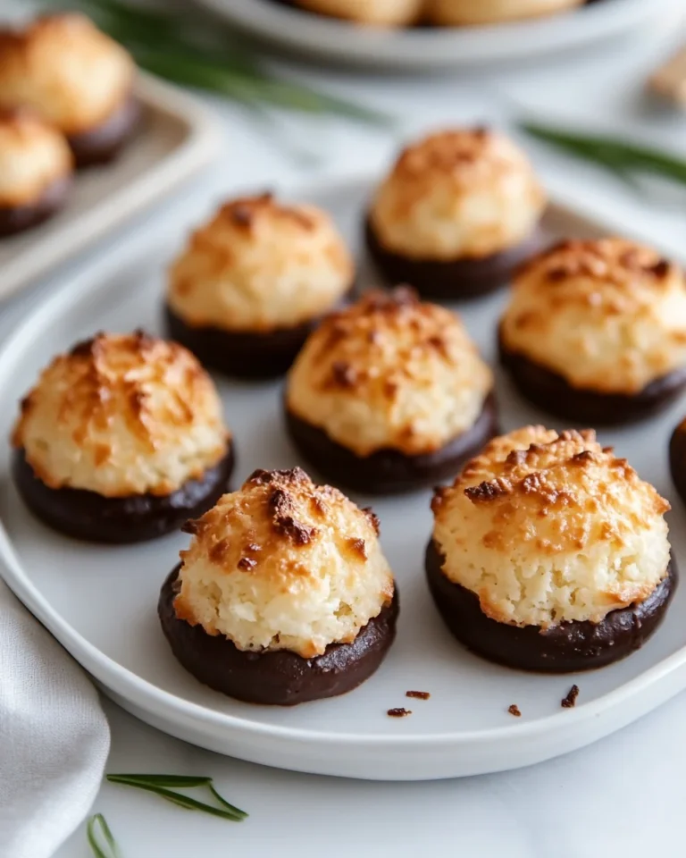 Easy Coconut Macaroons: A Flavor-Packed, Kid-Friendly Treat