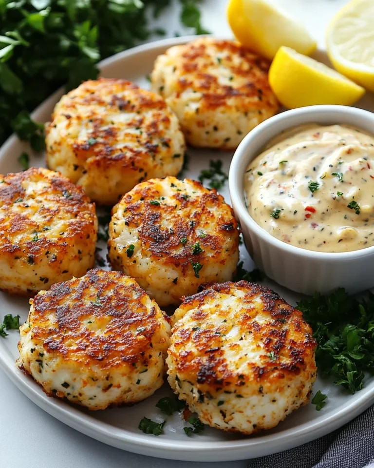 Easy Homemade Crab Cakes With Tartar Sauce for a Flavor-Packed Weeknight Dinner