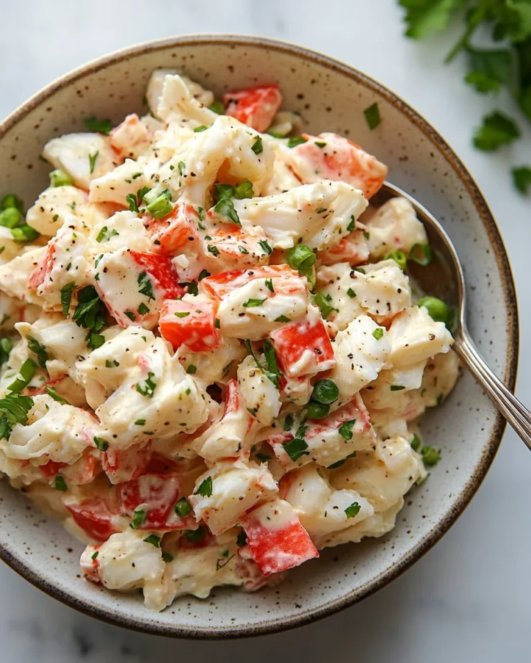 Easy Crab Salad: A Flavor-Packed, Kid-Friendly Weeknight Dinner