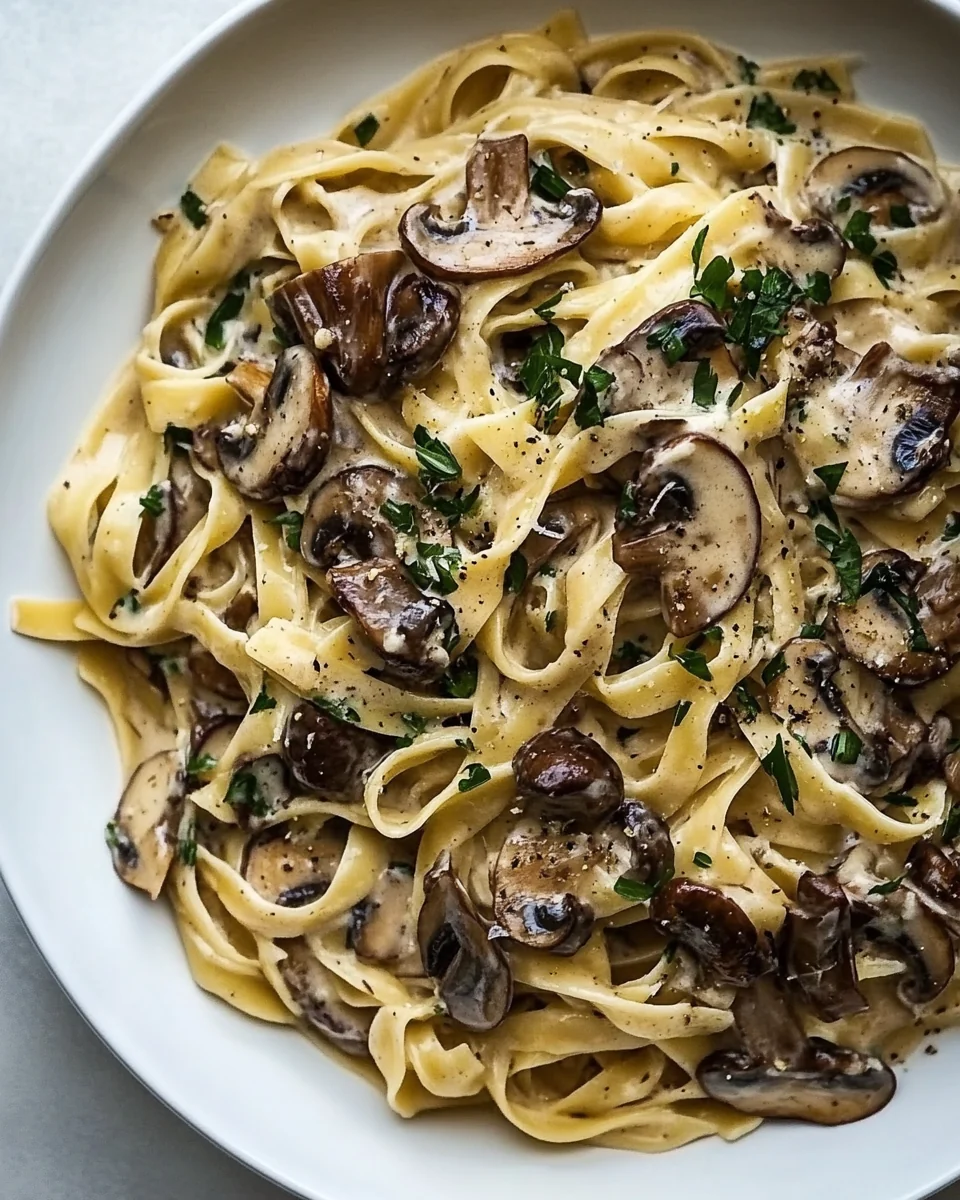 Creamy Mushroom Pasta Made Simple and Delicious - additional image