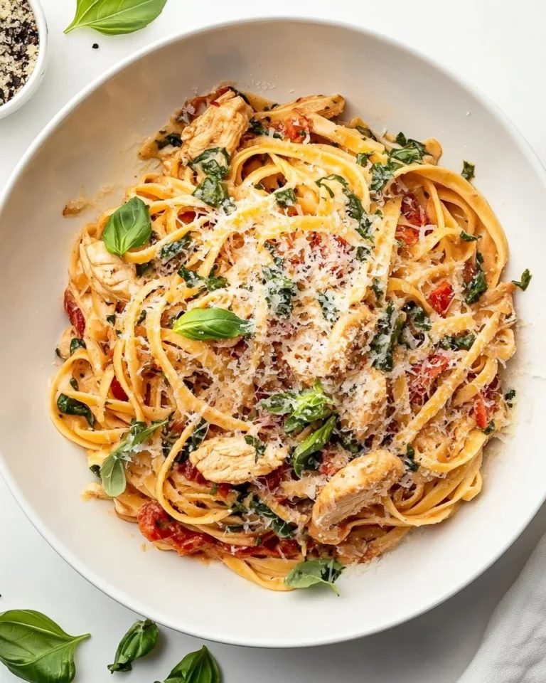 Creamy Tuscan Chicken Pasta Made Simple and Delicious