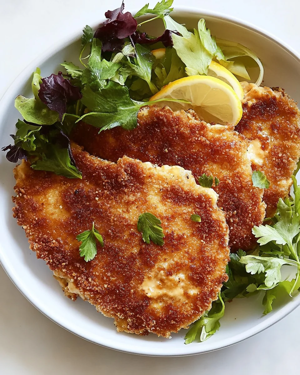 Crispy Cheesy Chicken Schnitzel Made Simple and Delicious - additional image