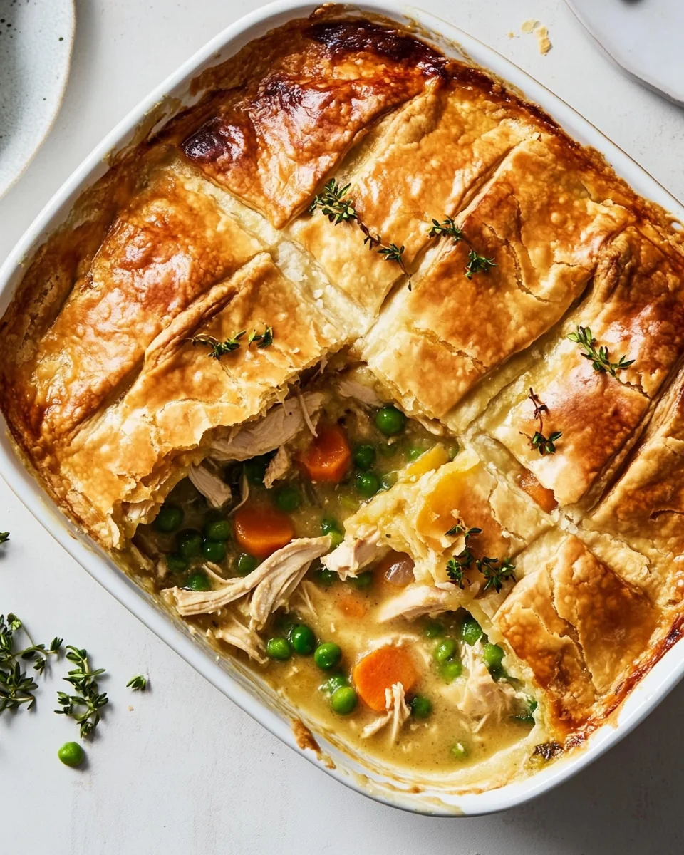 Simple Homemade Chicken Pot Pie - additional image