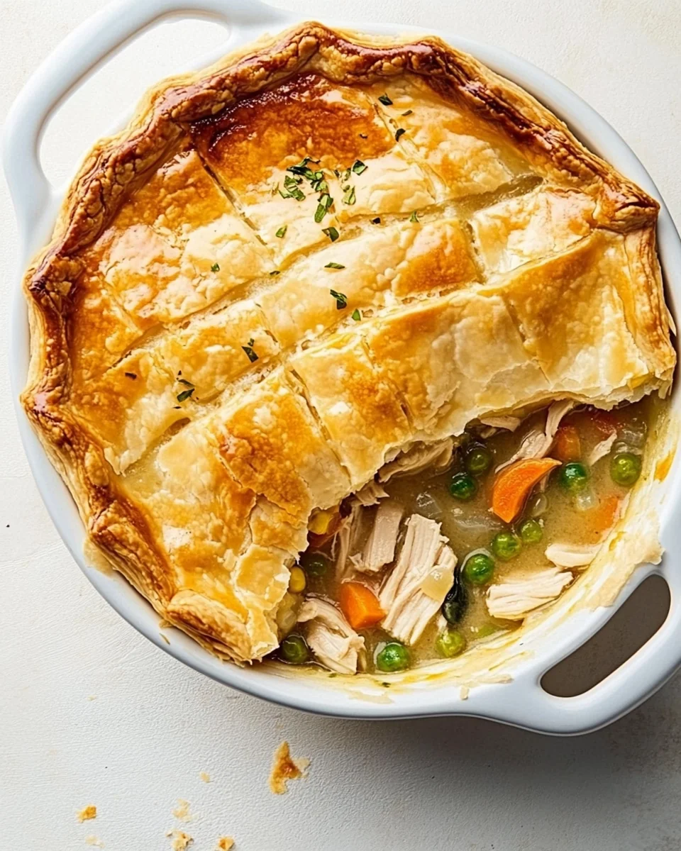 Simple Homemade Chicken Pot Pie