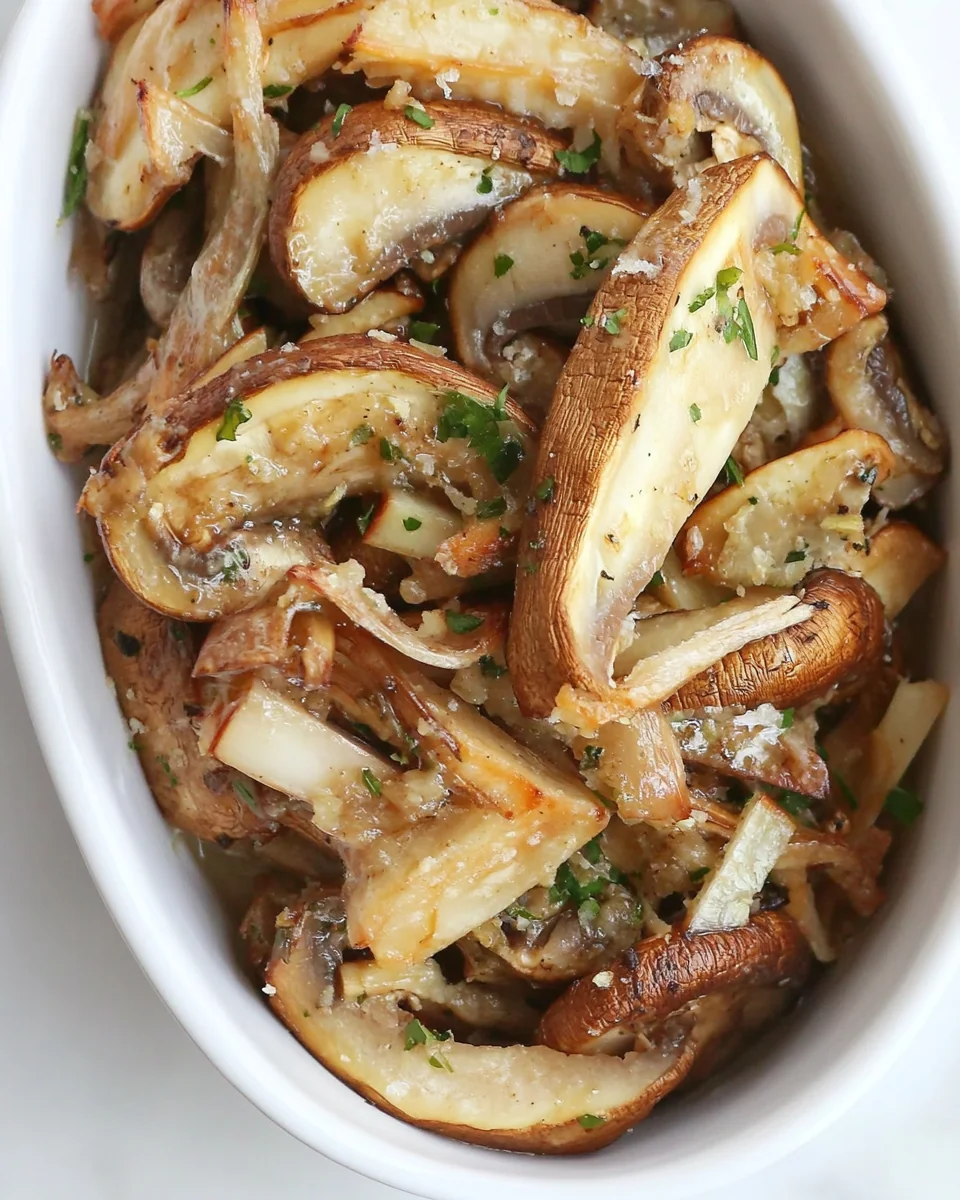 Simple Marinated Mushrooms - additional image