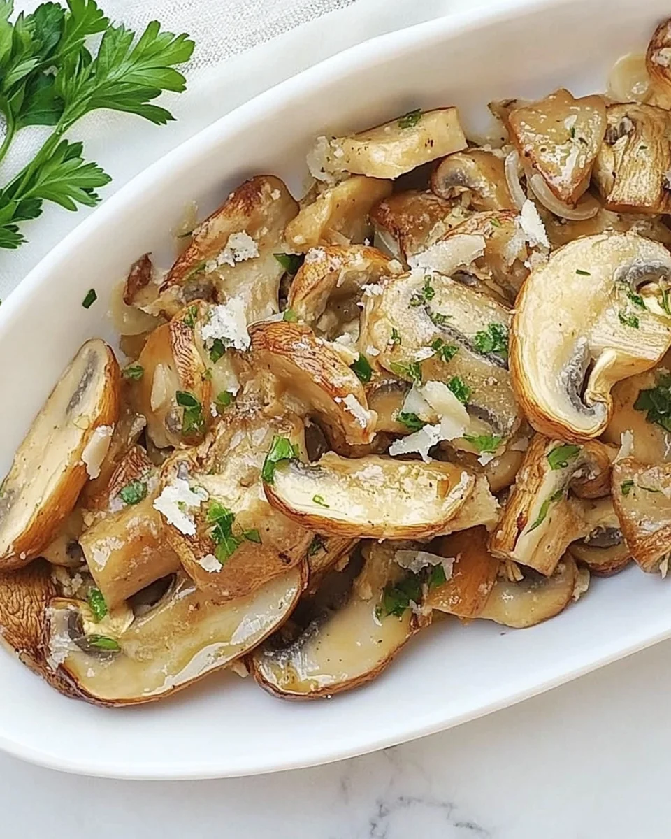 Simple Marinated Mushrooms - additional image