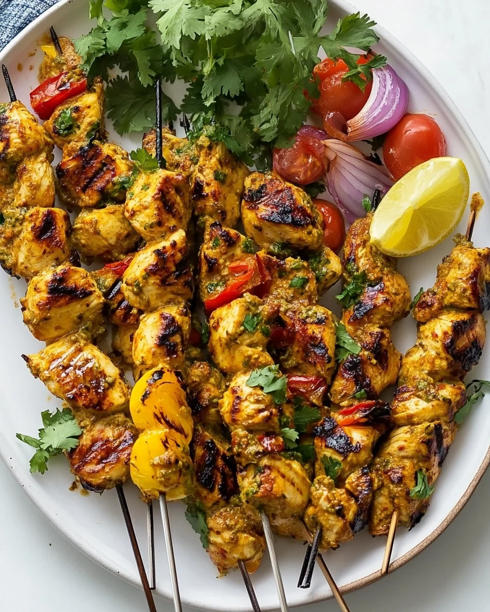 Simple Moroccan Chicken Skewers - additional image