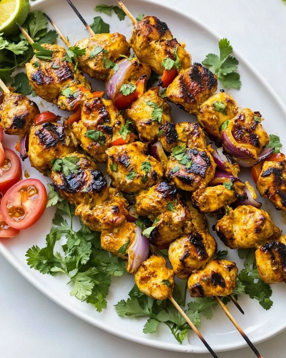 Simple Moroccan Chicken Skewers - additional image