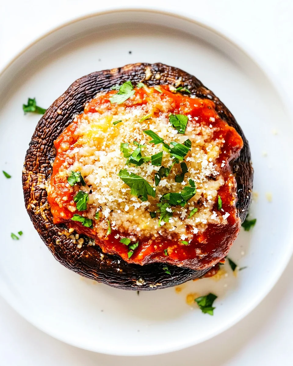 Simple Portobello Parmesan Delight - additional image
