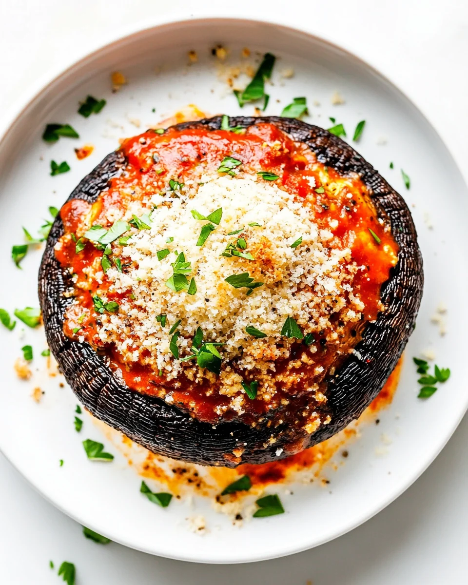 Simple Portobello Parmesan Delight - additional image