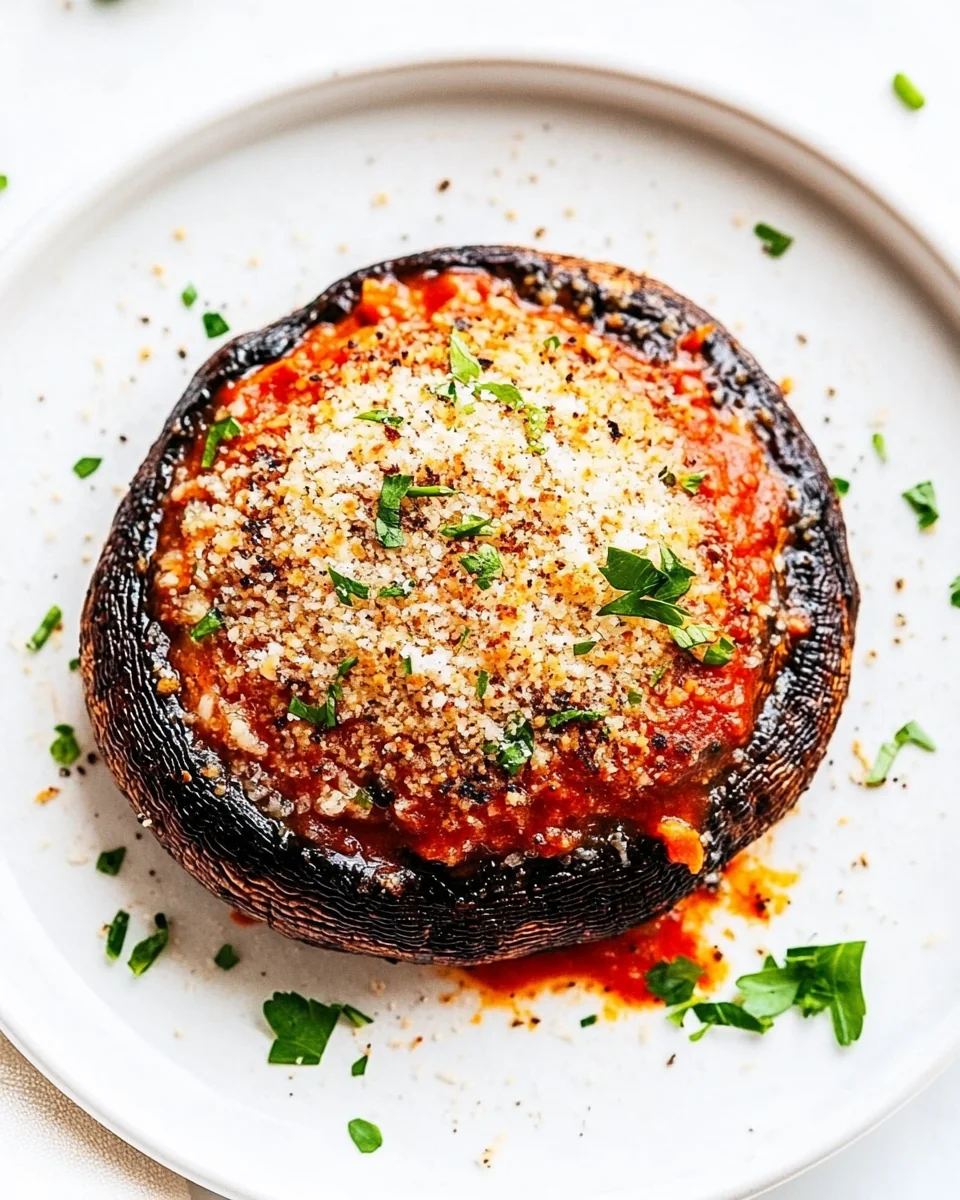 Simple Portobello Parmesan Delight - additional image