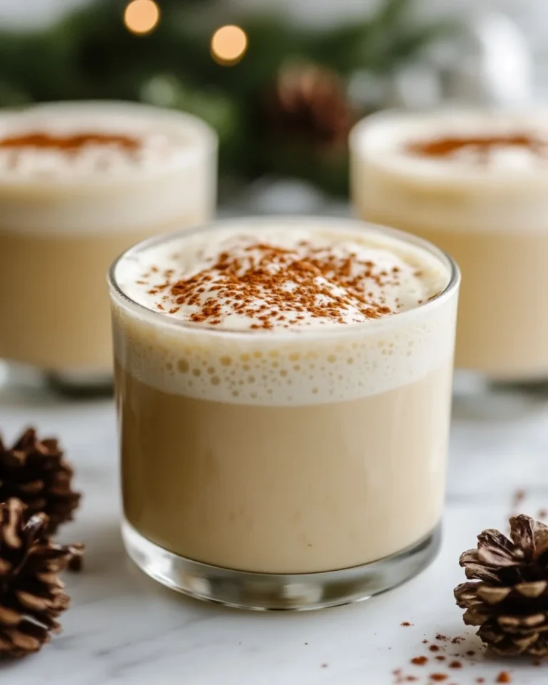 Creamy Homemade Eggnog: A Cozy, Flavor-Packed Holiday Drink