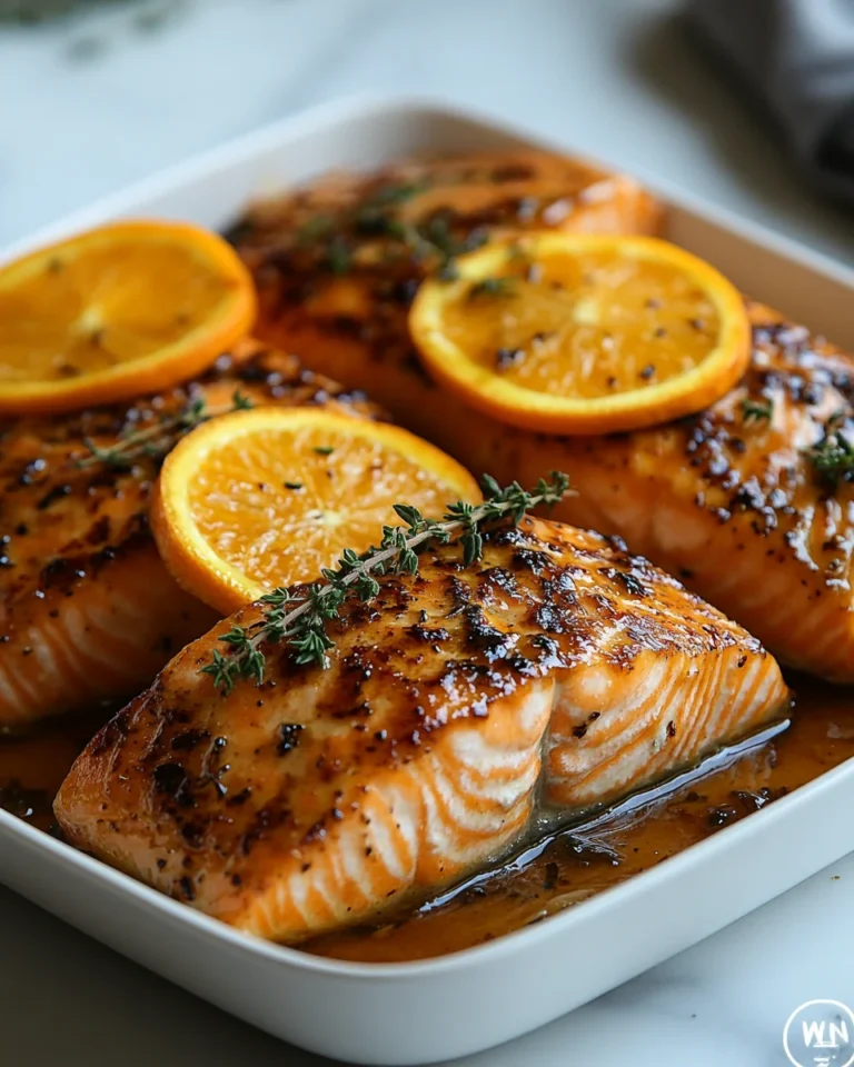 Easy One-Pan Salmon With Orange and Thyme For A Flavor-Packed Weeknight Dinner
