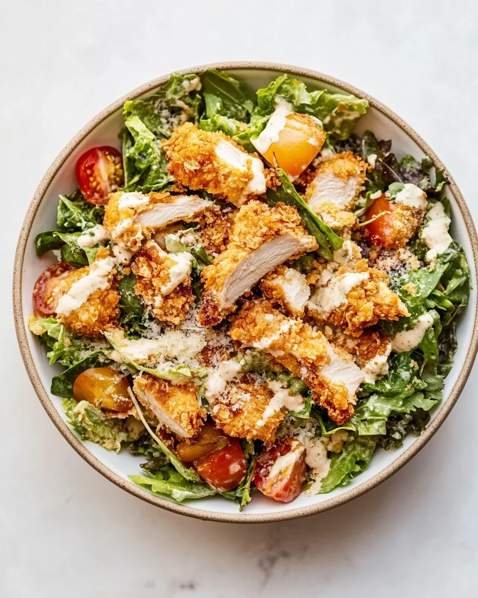Classic Fried Chicken Salad Recipe - additional image