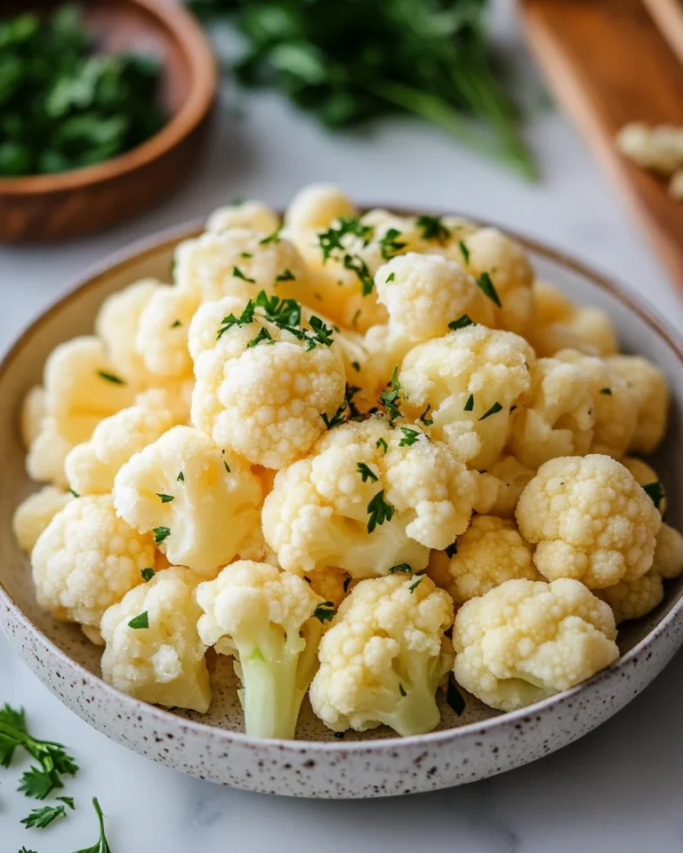 Easy Flavor-Packed Frozen Cauliflower Florets for a Cozy Weeknight Dinner