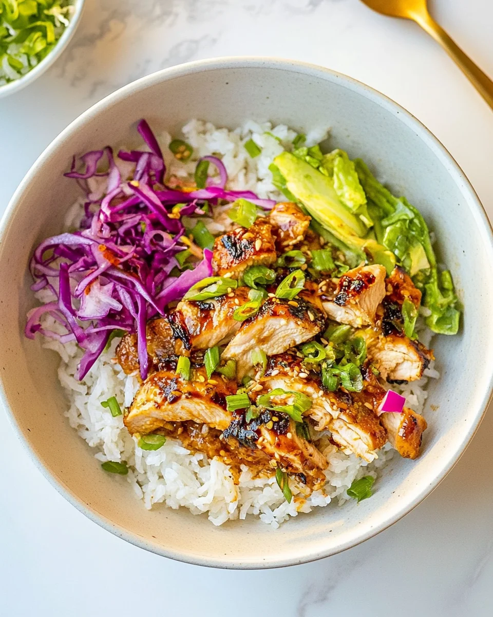 Simple Ginger Scallion Chicken Bowls - additional image