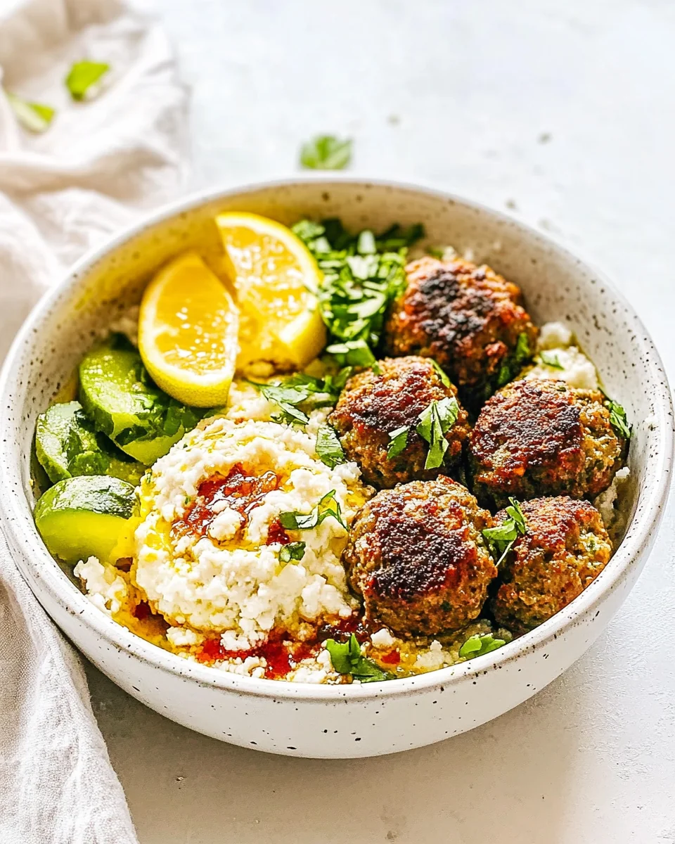 Simple Homemade Greek Meatballs - additional image