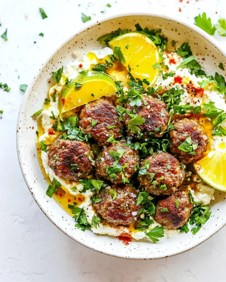 Simple Homemade Greek Meatballs