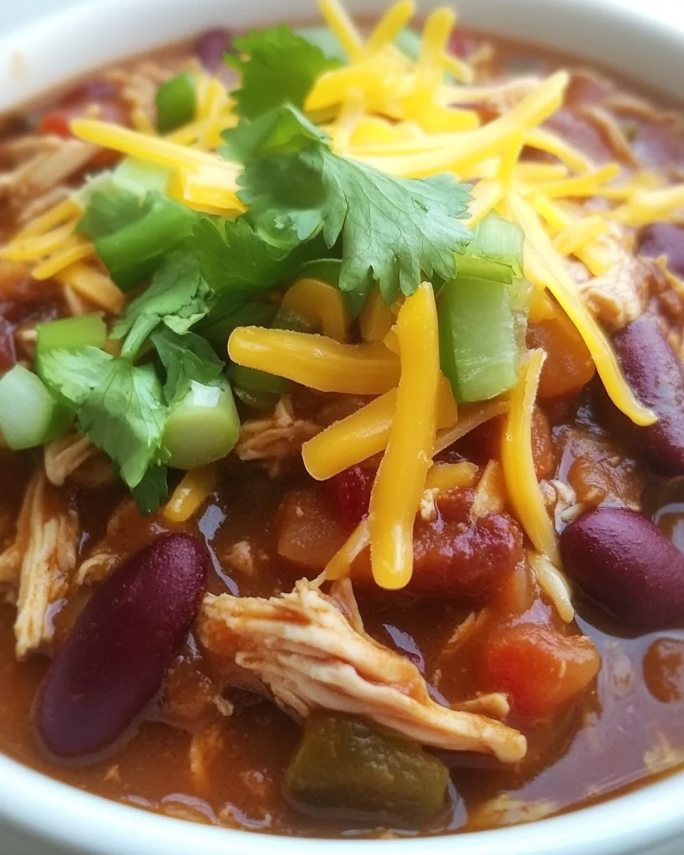 Hearty Homemade Chicken Chili - additional image