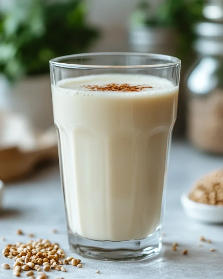 Quick and Easy Homemade Hemp Milk