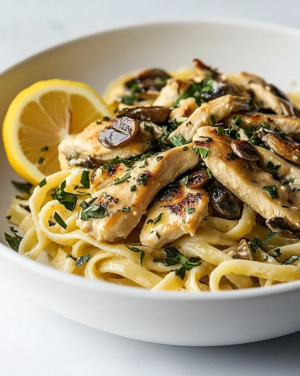 Fresh Lemon Chicken Pasta Recipe - additional image