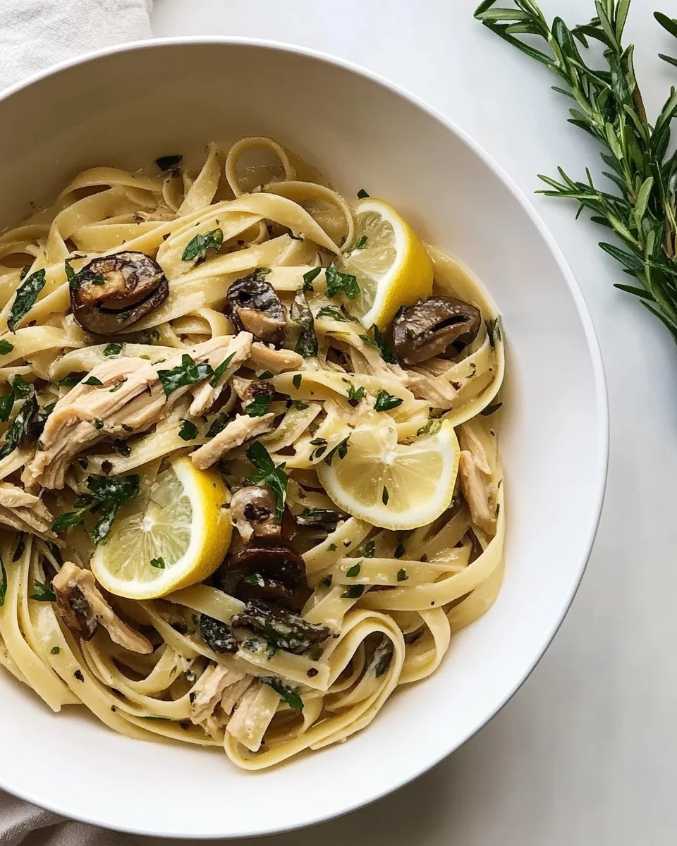 Fresh Lemon Chicken Pasta Recipe - additional image