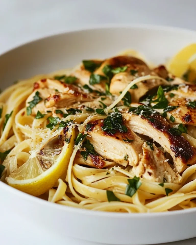 Fresh Lemon Chicken Pasta Recipe