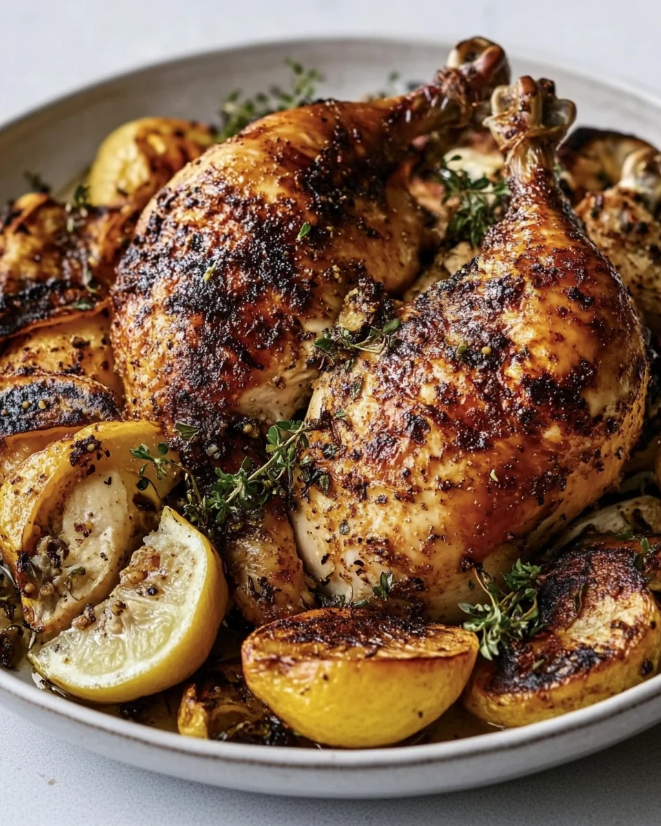 Lemon Herb Roasted Spatchcock Chicken Recipe - additional image