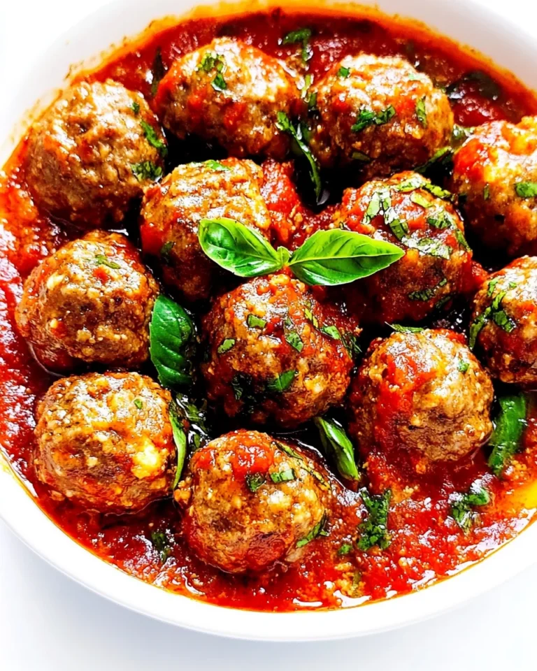 Classic Homemade Meatballs: A Delicious Comfort Food Recipe