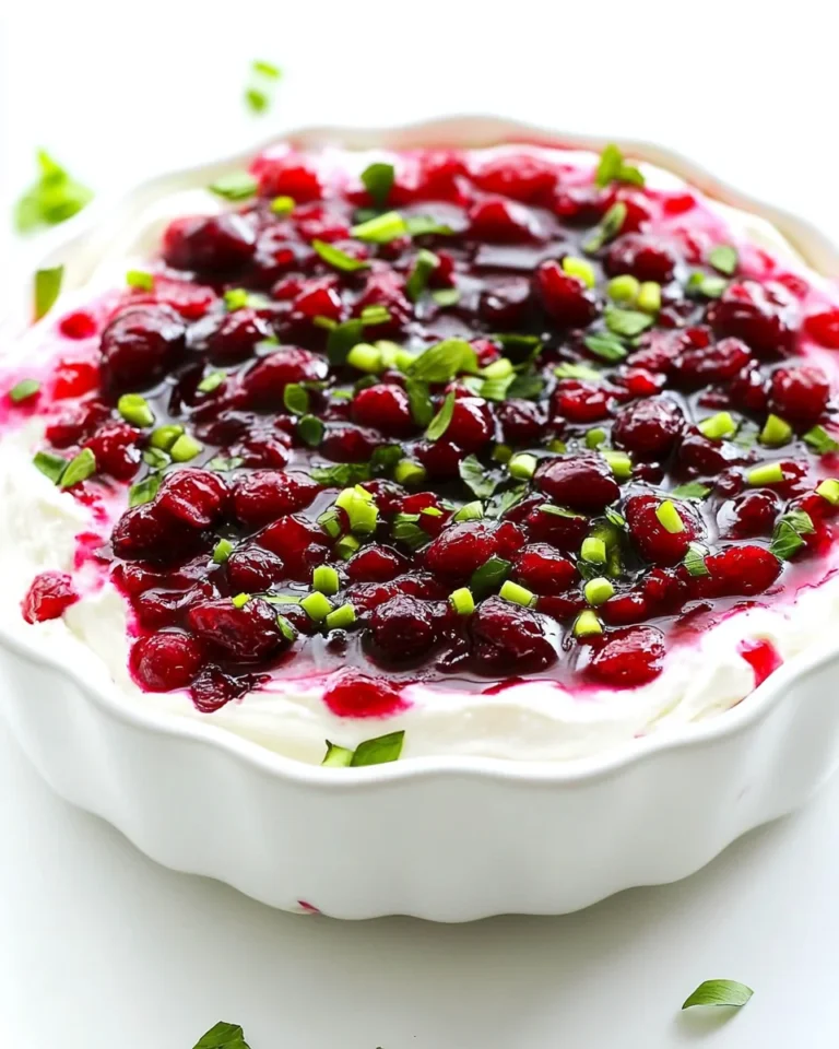 Perfect Homemade Cranberry Cream Cheese Dip