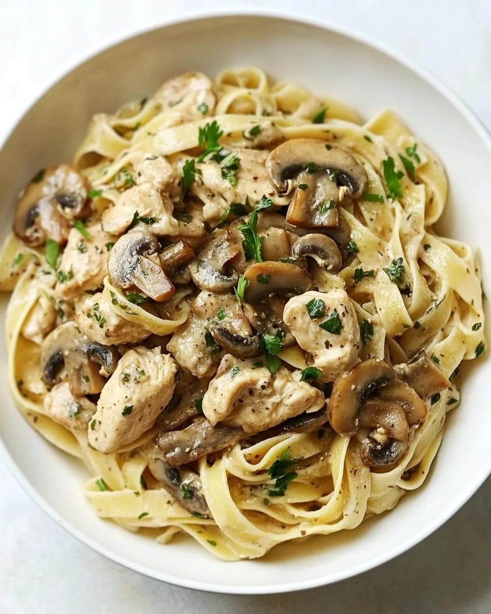 Creamy Mushroom Chicken Marsala Pasta Made Simple - additional image