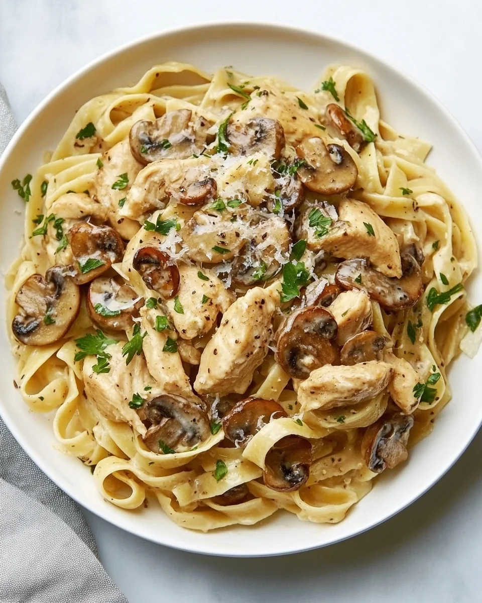 Creamy Mushroom Chicken Marsala Pasta Made Simple - additional image
