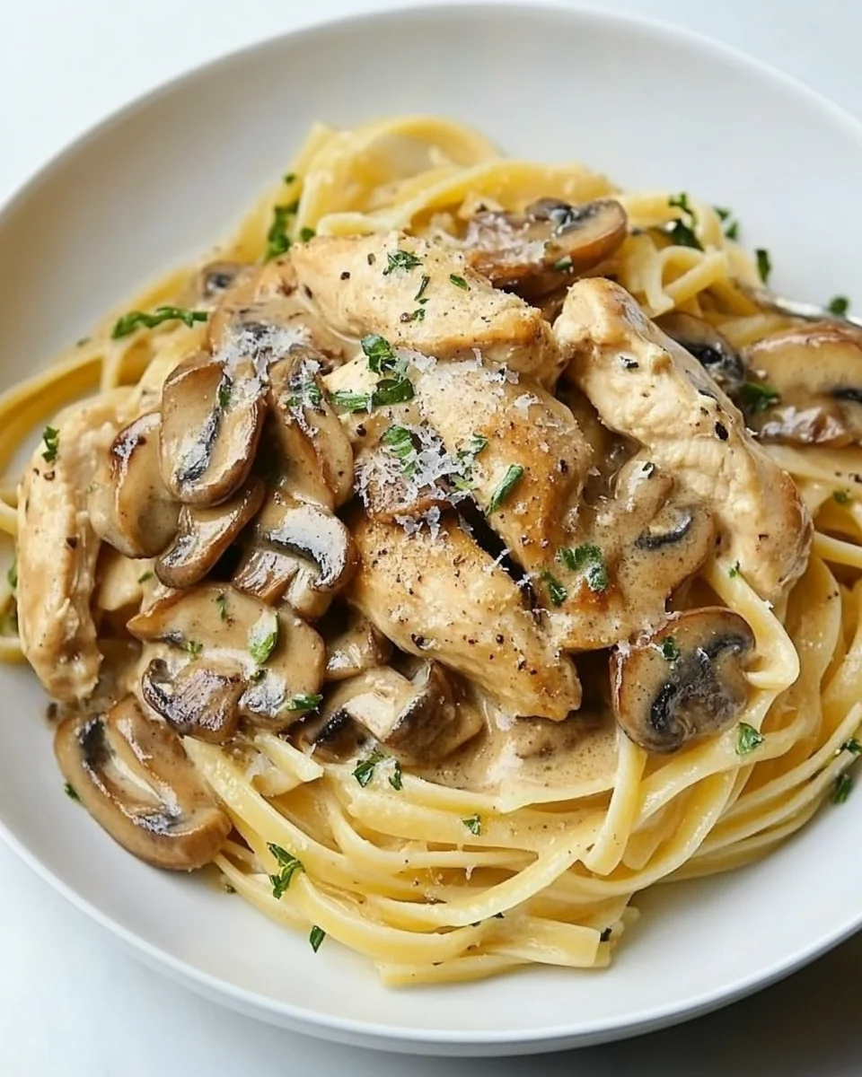 Creamy Mushroom Chicken Marsala Pasta Made Simple - additional image