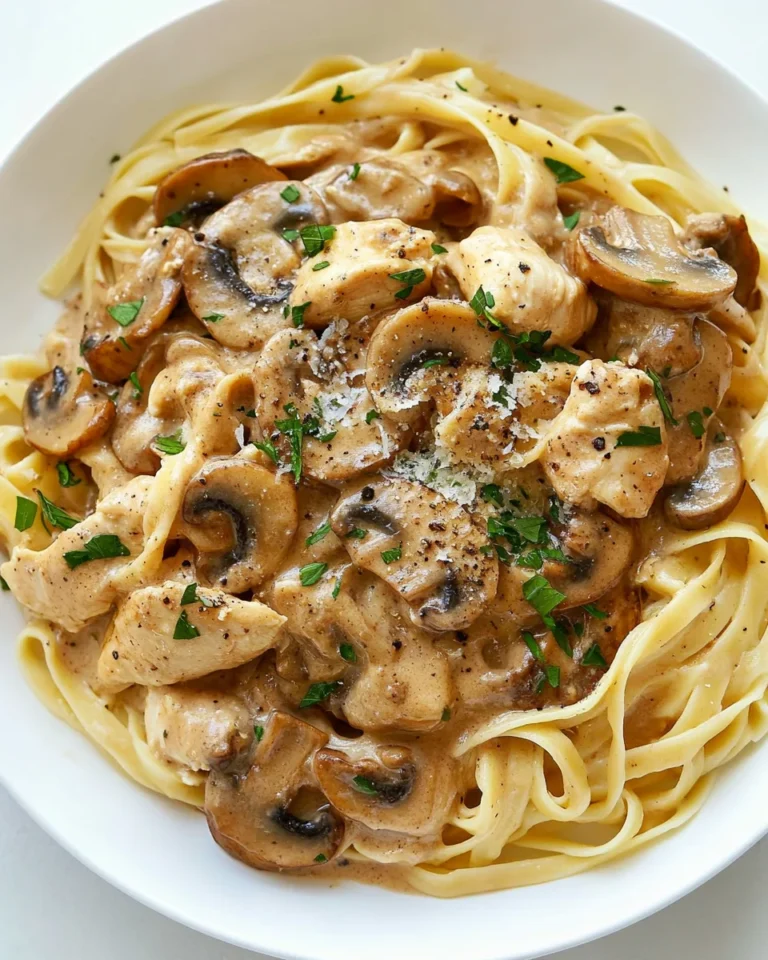 Creamy Mushroom Chicken Marsala Pasta Made Simple
