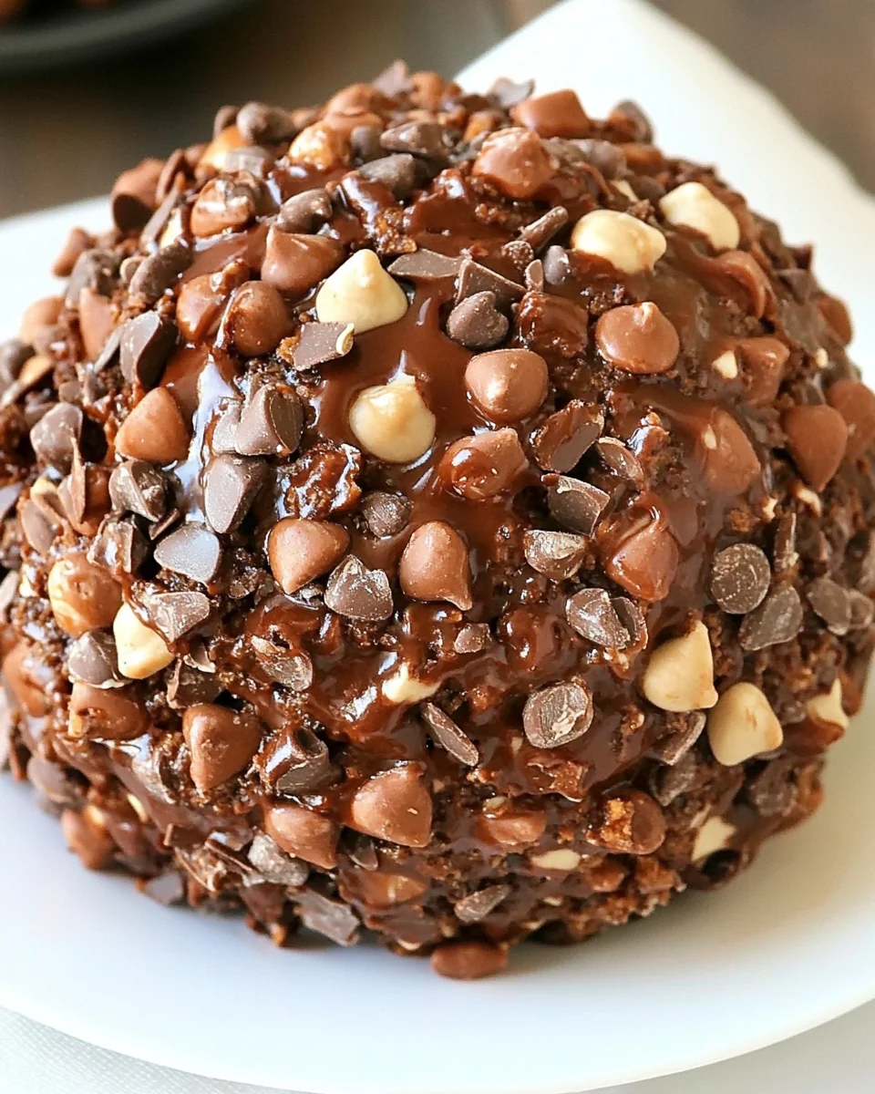 Delicious Homemade Nutella Cheeseball - additional image