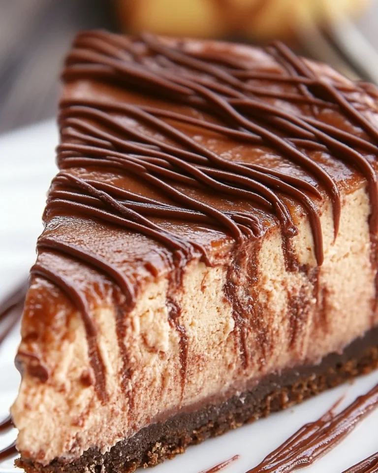 Homemade Nutella Cheesecake That’s Creamy and Indulgent